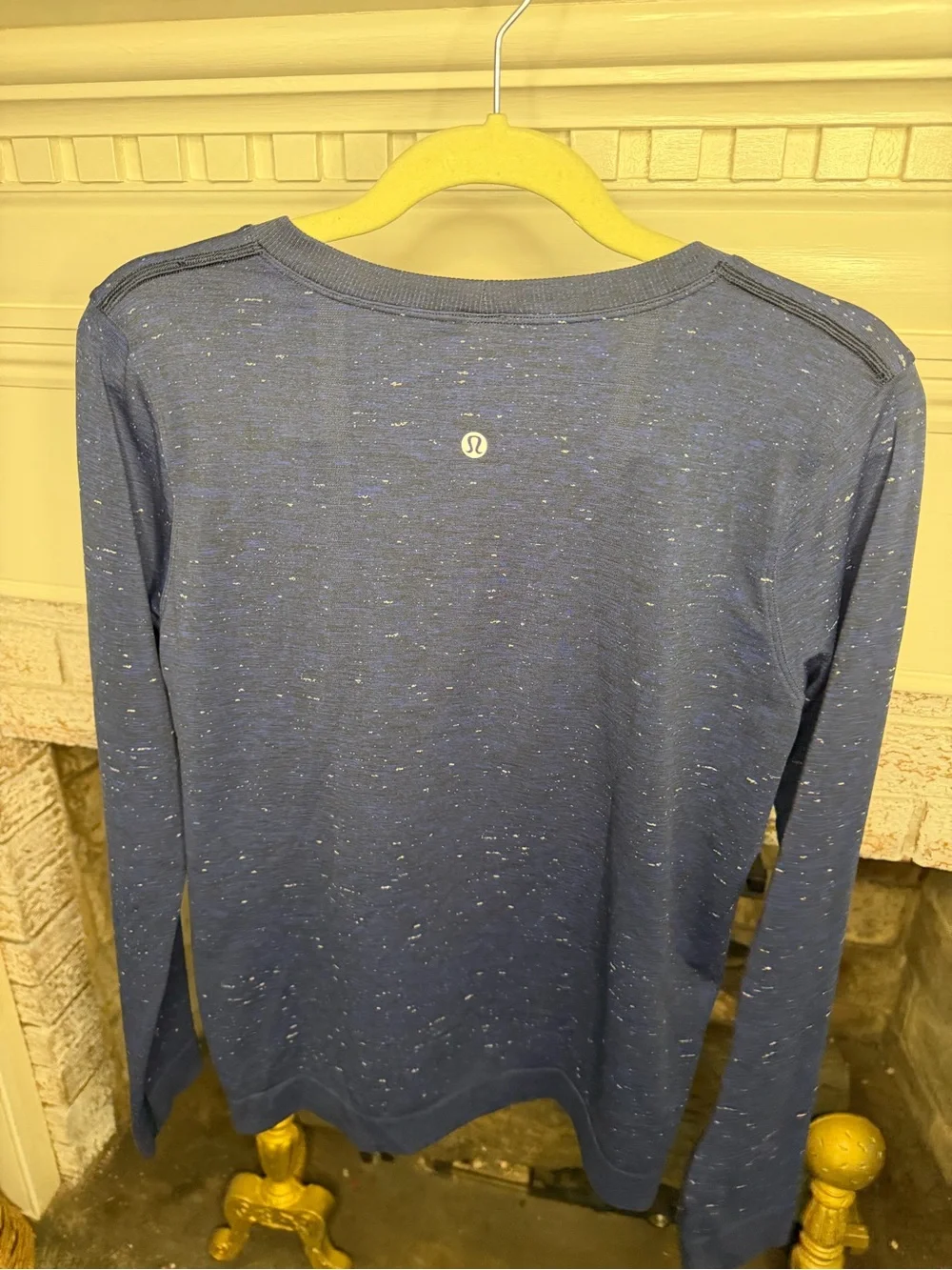 Lululemon Swiftly Relaxed Long Sleeve top in blue cosmic shift